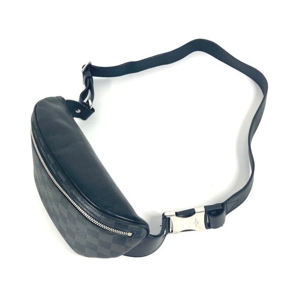 LOUIS VUITTON N40362 Damier Graphite Bum Belt Bag Shoulder Bag Cross body bag - Picture 4 of 11